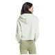 Adidas Γυναικείο φούτερ Essentials 3-Stripes French Terry Cropped Hoodie